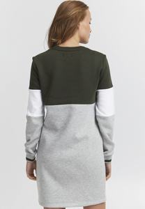 Trendy Drop Shoulder Wholesale Manufacturer 100% Cotton Blank Color Ladies <b>Dress</b> Full Sleeve Casual <b>Dresses</b> t shirts <b>Women</b> - Product Image 3