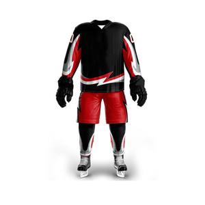 Últimas camisetas de hockey sobre hielo Equipo de hockey Jersey Entrenamiento Nuevo estilo Cosido Paneles Uniforme de hockey sobre hielo Desgaste - Product Image 1