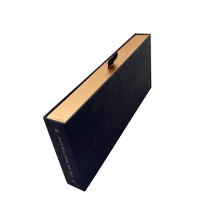 Biodegradable Sliding Rigid Paper Box with Gold Foil Stamping for Luxury Soap Packaging Custom Size - Product Image 6