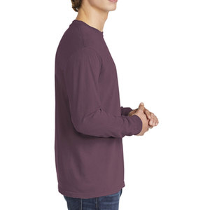 เสื้อยืดคอกลมแขนยาวทรงเข้ารูปสำหรับผู้ชาย คุณภาพดีเยี่ยม - Product Image 3