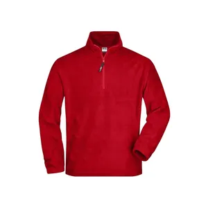 Felpa in Pile Personalizzata con Mezza Zip per Hoodie Promozionali e Merchandising - Product Image 4