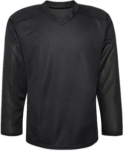 Camisa de equipo de hockey sobre hielo personalizada de alta calidad Slim Fit Unisex Ropa deportiva para adultos Diseño personalizado Uniforme de día de juego duradero - Product Image 6