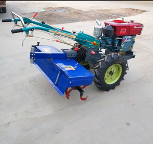 Venta caliente Farm Mini Farm Diesel Monocultivo Power Tiller Dos ruedas Mini Tractor de mano para caminar en venta 18hp 20hp 22hp - Product Image 1