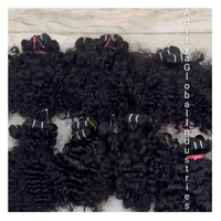 Prix le plus bas naturel bouclé pas cher Remy Grade Top qualité supérieure meilleure extension de cheveux humains indiens prix de gros
