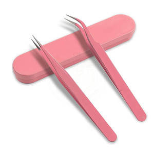 Herramienta de Belleza para Pestañas, Pinzas Profesionales para Pestañas, Aplicador de Precisión para Maquillaje y Cuidado de la Belleza, en Venta en Línea - Product Image 1