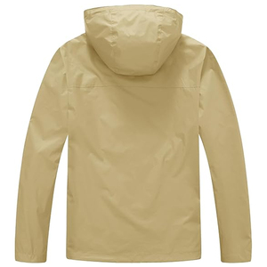 2025 Outdoor Waterproof Soft Shell Men's Hooded Jacket Running Hiking Rain Jacket Custom Outdoor Men's Mountain Jacket for Men - Product Image 2