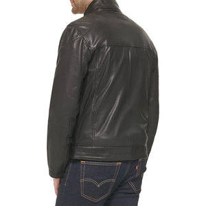 Veste de moto Automne et hiver Veste en cuir Manteau PU décontracté pour hommes - Product Image 3