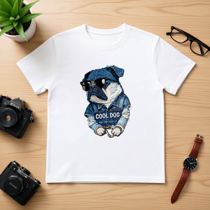 T-shirt Unisex 100% Cotone 210GSM Vestibilità Casual Oversize Stampa DTG Logo Frontale Abbigliamento Compresso - Product Image 3