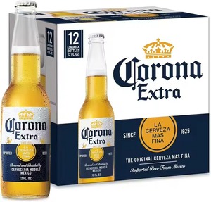 Para Extra Lager 12 Pack 12 oz Draft Light Beer Bottles 4.5% ABV Alemania - Product Image 1