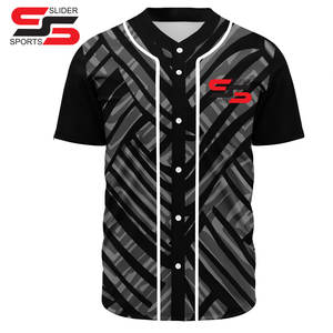 Breathable Mesh Stitched Logo Number Softball Uniforms Sublimation Embroidery Technique Custom Baseball Jersey Men Women Youth - Product Image 3