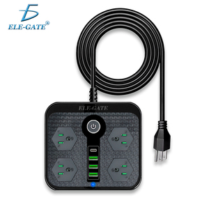 ปลั๊กพ่วงอัจฉริยะอเนกประสงค์ 4 ช่องเสียบ พร้อมพอร์ต USB 3 ช่อง และพอร์ต Type-C 1 ช่อง สำหรับการชาร์จเร็วและปลอดภัย สายยาว 5 เมตร - Product Image 1