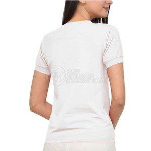 Camisetas de Mujer 2026 de Alta Calidad, Rayadas, Manga Corta, Holgadas, Transpirables, Hechas en Pakistán - Product Image 4