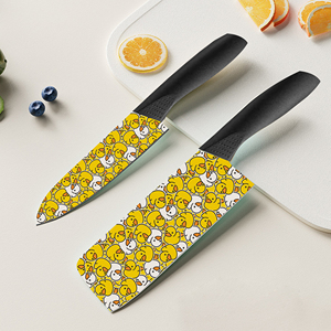 Professional Kitchen <b>Knife</b> 5 <b>Sets</b> High Quality Chef <b>Ceramic</b> Plastic Durable Ambidextrous Design Dishwasher Safe Fast Delivery - Product Image 3