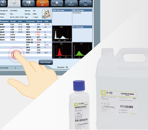 Contador de sangue veterinário Mindray 3 partes analisador hematológico automático BC-20Vet BC-30Vet original - Product Image 3