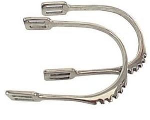 Espuelas de Equitación de Último Diseño con Logotipo Personalizado, Espuelas Profesionales de Vaquero con Punta Redonda para Competición, por Standard International - Product Image 1