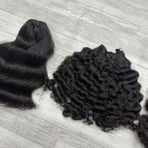 Raw Vietnamese <b>Hair</b> Human <b>Braiding</b> <b>Hair</b> Bulk No Genius Weft Cuticle Aligned <b>Hair</b> Hot Sale 2024 Wholesale Price - Product Image 4