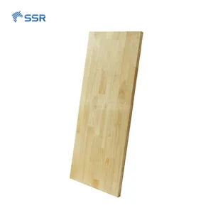 Encimera de bloque de carnicero SSR VINA - Rubberwood (Hevea)-Encimeras de madera Hevea de caucho engrasado de alta calidad