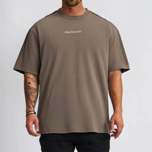 Camiseta Formal de Manga Corta para Hombre, Diseño Verano 2025, Estampada, Holgada, 100% Poliéster, Cuello Redondo, Personalizable - Product Image 5