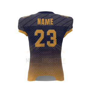 Uniforme de football américain de qualité supérieure pour adultes, taille plus, design élégant, respirant, léger, séchage rapide, 100% polyester - Product Image 5