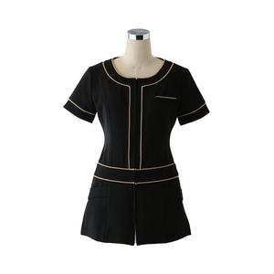 Vida Ladies' <b>Jacket</b> 01 Customizable Satin Leather Bomber Quilted Spandex Hooded Breathable for Autumn Available Black X Beige - Product Image 1