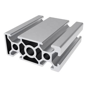 2047 norme européenne bricolage meubles personnalisé cadre noir Tube carré <span class=keywords><strong>en</strong></span> <span class=keywords><strong>aluminium</strong></span> matériel armoire armoire alliage profil - Product Image 1