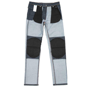Pantalones vaqueros de moto Blindados de mezclilla azul con protectores de rodilla CE Nivel 2 transpirables de secado rápido ajuste recto para hombres-D-Ride Moto - Product Image 6