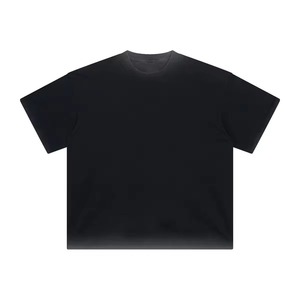 Nuevo diseño profesional lavado ácido camiseta venta al por mayor 100% algodón Jersey cómodo tamaño Boxy camiseta en blanco liso a buen precio - Product Image 4