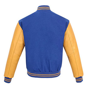 Veste universitaire pour hommes élégante et tendance, design en toile confortable avec logo frontal, très demandée, variété tendance, prix bas - Product Image 3