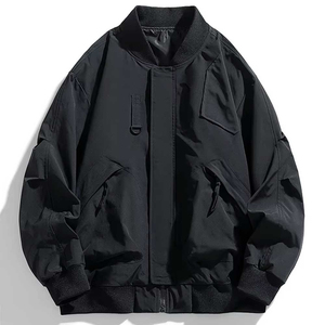 แจ็คเก็ตบอมเบอร์สำหรับผู้ชายกันลมฤดูหนาว - Product Image 1