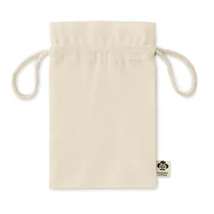 AMBER <b>Small</b> Organic Cotton <b>Gift</b> Bag for Promotional & Business <b>Gifts</b> Eco-Friendly Ecological Gadgets - Product Image 3