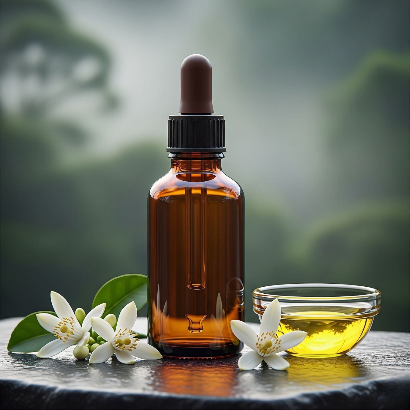 ของเหลวสีเขียวเข้ม-เหลือง