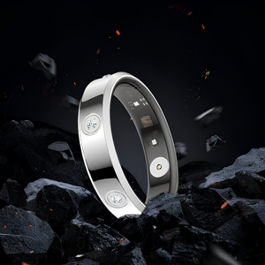 Smart <b>Ring</b> Fitness Tracker Continuous Heart Rate Sleep Monitor App Control 5-10 Days <b>Battery</b> Health <b>Ring</b> - Product Image 4