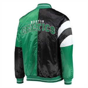 Chaqueta Bomber Unisex de Invierno con Cuello Alto, Bordado 3D Vintage y Parches de Letras Bordadas Personalizadas - Product Image 3