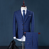 Trajes de Negocios de Tres Piezas para Hombre, Corte Entallado, Nuevo Modelo, Chaqueta Cruzada de Un Solo Botón para Bodas, Pantalones Cortos de Moda