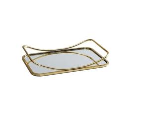 Base en pierre de marbre Plateau rond de service de haute qualité avec poignée pour décor de Noël Servir des aliments dans un restaurant d'hôtel - Product Image 3