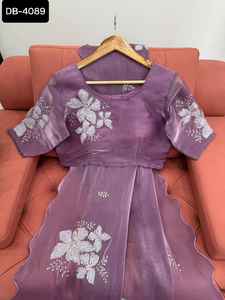 ชุดส่าหรีคอลเลกชั่นใหม่ชุดปาร์ตี้สำหรับผู้หญิงชุดส่าหรีงานแต่งงานแบบหนาชุดเสื้อผ้าทำงาน - Product Image 4