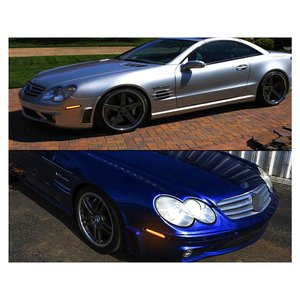 Kit indicatore di direzione laterale a LED dinamico con lente fumo per Mercedes Benz W211 classe E E320 E350 E550 E63 AMG - Cars & - Product Image 4