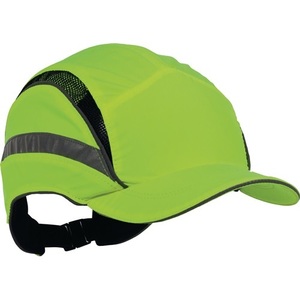 Gorra de Seguridad First Base 3 Classic Hi-Vis, 52-65 cm, Amarillo Señalizador, Impermeable, EN812A1 EN471 3M, para Gorras y Sombreros Promocionales - Product Image 1