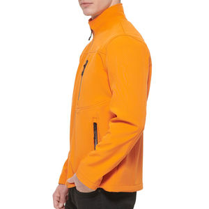 Vestes Softshell en toile pour hommes 2026, polyester de haute qualité, respirant, capuche, impression personnalisée, approvisionnement ODM, saison hivernale - Product Image 4