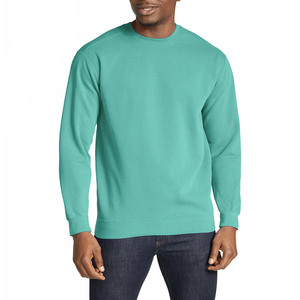 Sudadera extragrande de fabricante para hombre, sudadera 100% de algodón 100% poliéster para hombre, ropa de trabajo lavada de peso pesado en blanco - Product Image 5