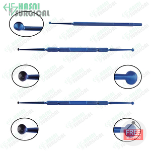 Curetas de chalazión oftálmicas de gran calidad, microinstrumento quirúrgico oftálmico - Product Image 6