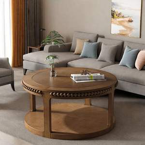 Table basse en bois pour salon, durable, écologique, portable, mettant en valeur l'artisanat traditionnel, moderne et fonctionnelle - Product Image 6