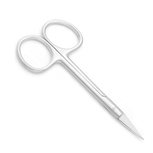 Ciseaux à cuticules Coupe-ongles en acier inoxydable Pointe incurvée Lame mince Ciseaux à cuticules Tondeuse Peau morte Remover Manucure - Product Image 1