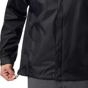 Custom Logo <b>Lightweight</b> Waterproof Eco-Friendly High Street Hooded <b>Rain</b> <b>Jacket</b> for <b>Men</b> Winter Outdoor Team Promotional Events - Product Image 4