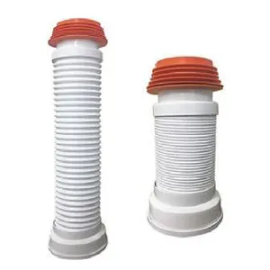 Steel Wire Bellows Kada Accordion Toilet Drain siphon Fit Flexible Pan Connector oilet Pan Connector Universal WC Flexi Slinky