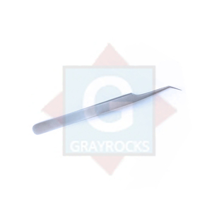 Pince à épiler professionnelle pour extension de cils avec une nouvelle pince à épiler pour cils en acier inoxydable avec logo personnalisé - Product Image 1