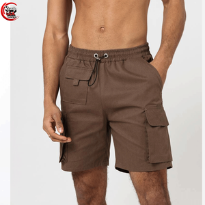 Pantalones cortos de gimnasio de secado rápido 2 en 1 de alta calidad 100% poliéster con patrón sólido de bucle Ropa deportiva ecológica - Product Image 1