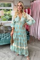 2024 nouvelle mode boho chic robe avec broderie ukrainienne brodé lin caftan bohème robe grande taille robe en lin