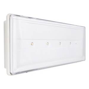 Lámpara de Emergencia STILE+ 28x12cm con 19500F, 3 Horas de Luz, Producto Duradero y Versátil - Product Image 1