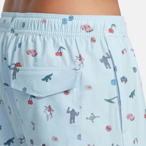 Pantalones cortos de cintura elástica de secado rápido para hombre: pantalones cortos de baño ligeros, cómodos y elegantes para playa, surf y ropa informal - Product Image 5